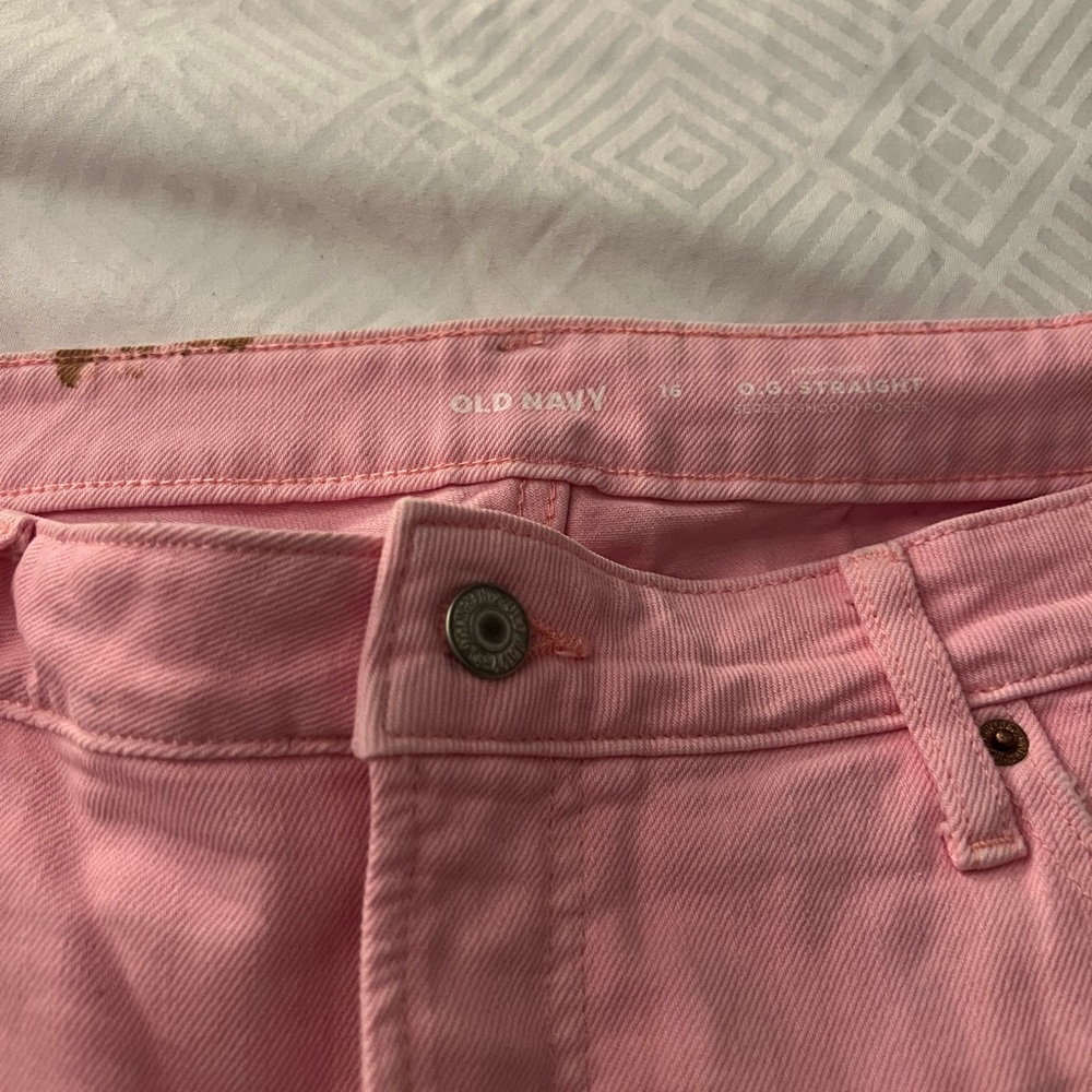 Old Navy Bubblegum Pink Denim